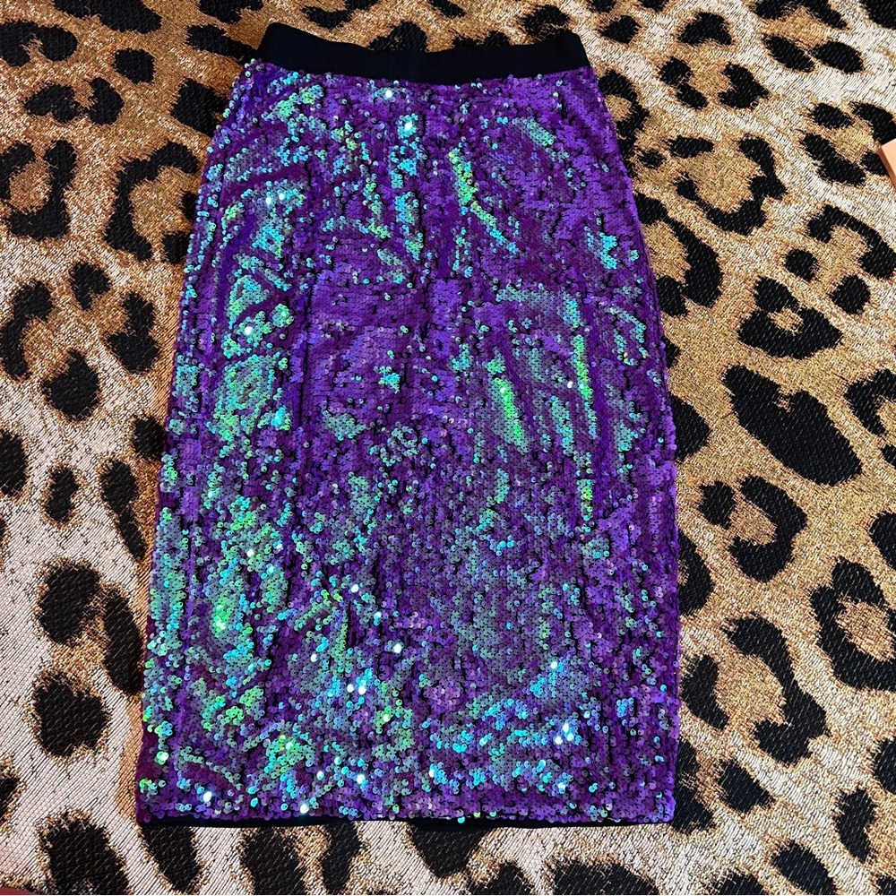 NWT Essential Antwerp Temptation Sequin Pencil Skirt - Picture 4 of 12